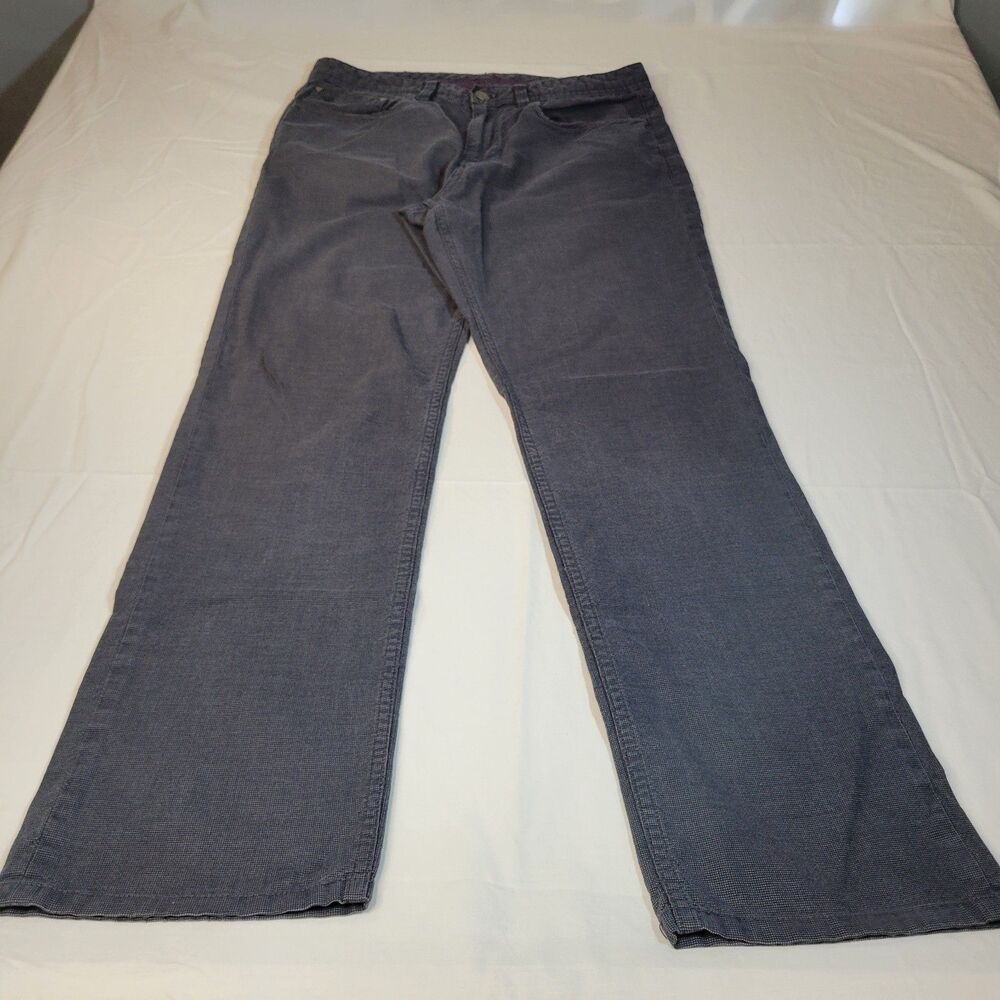 English Laundry 32x32 Straight Leg Pants Mens Grey Textured Woven Casual Chino